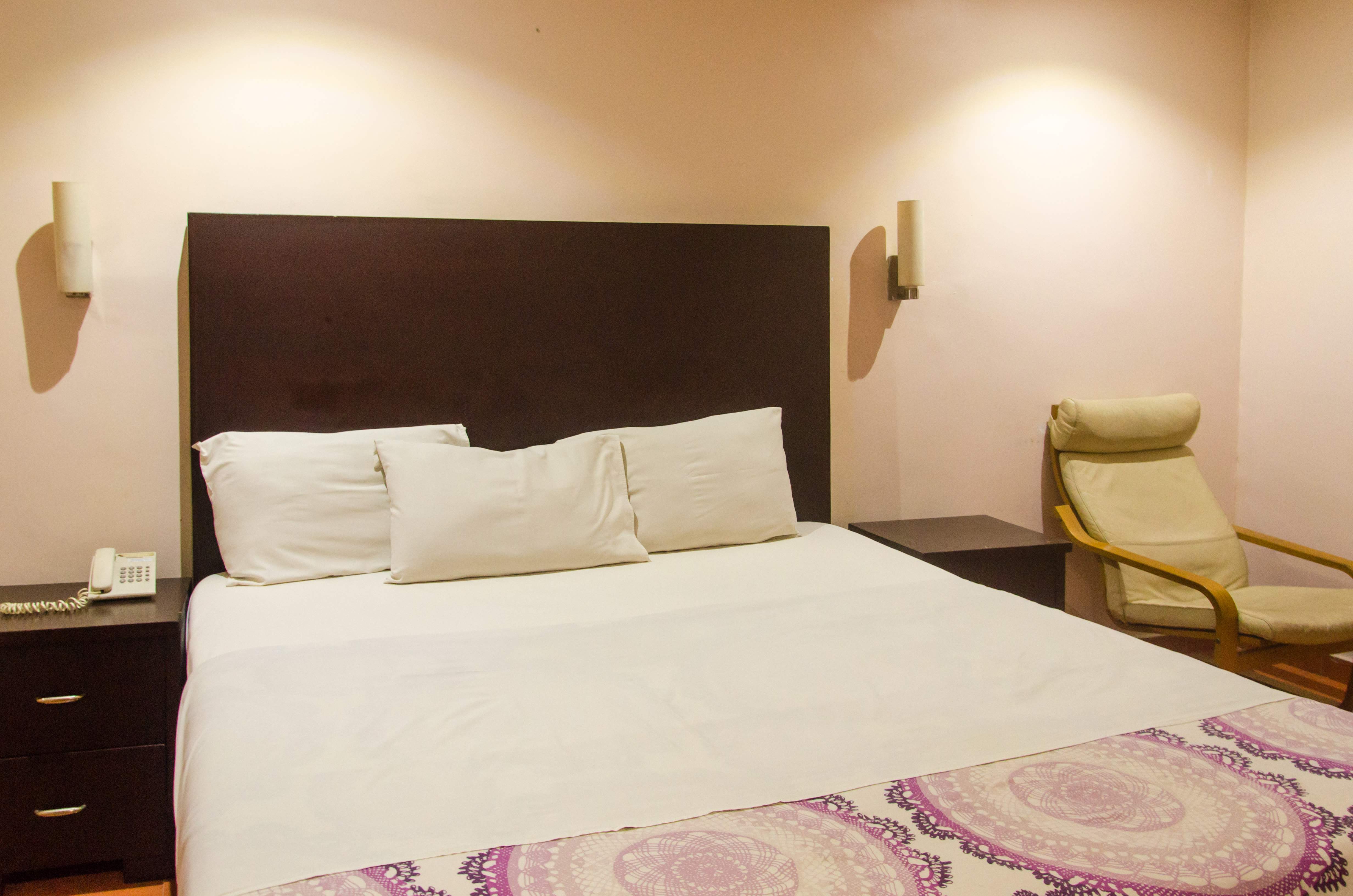 Guest room at Heights Victoria Island