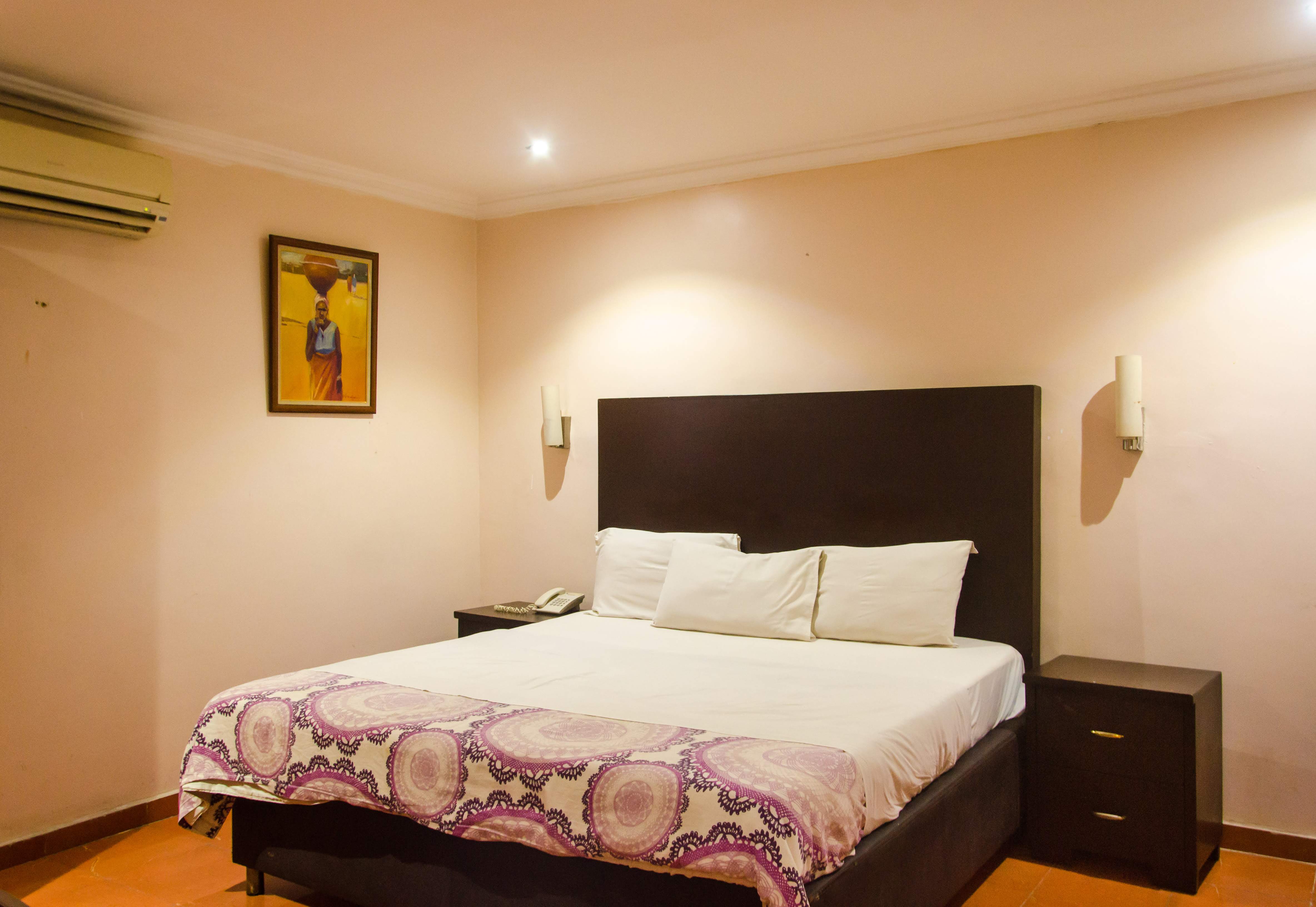 Guest room at Heights Victoria Island